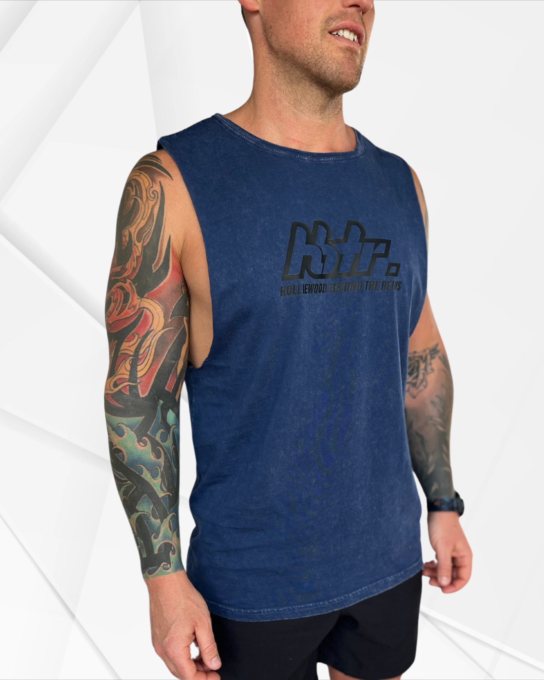 Mens Muscle Logo Tank Top