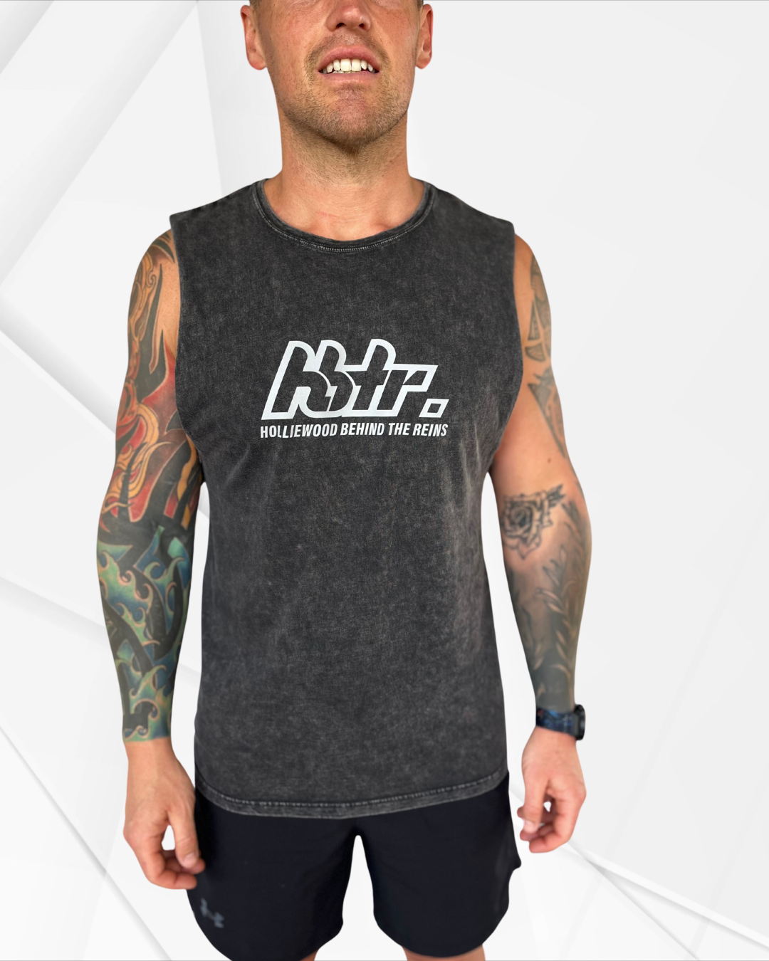Mens Muscle Logo Tank Top