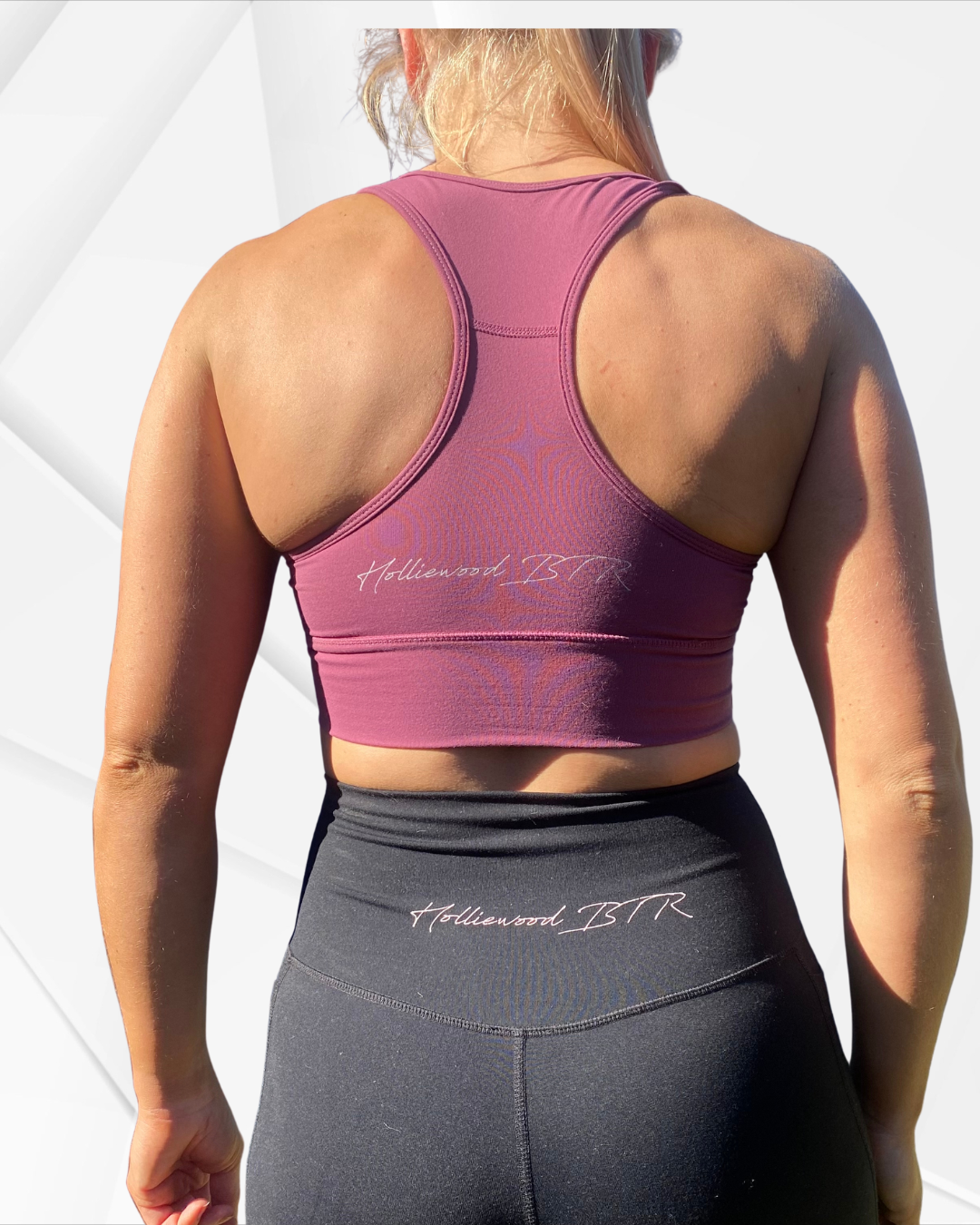 Slimline Technical Ultra Soft Racer Crop Top