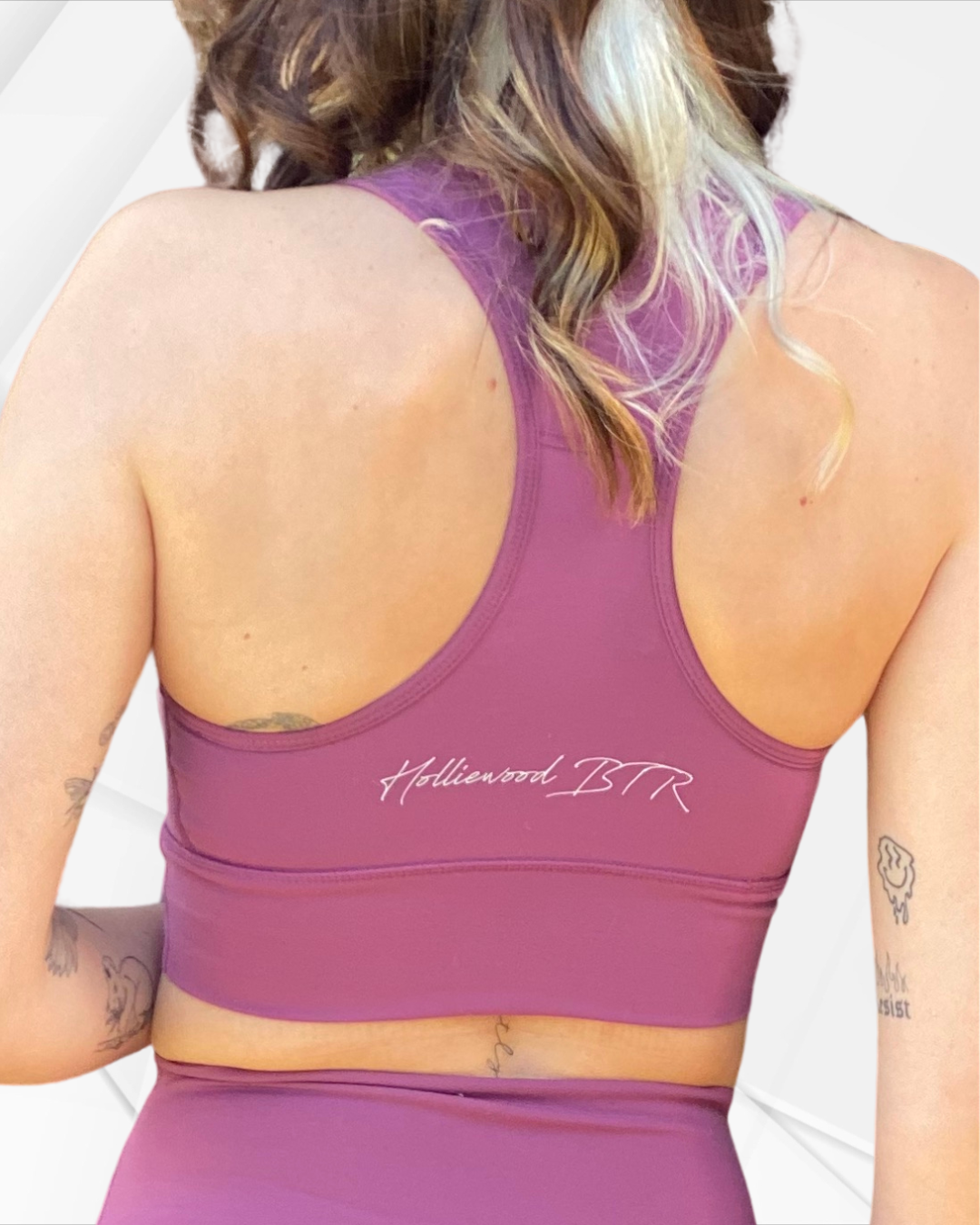 Slimline Technical Ultra Soft Racer Crop Top