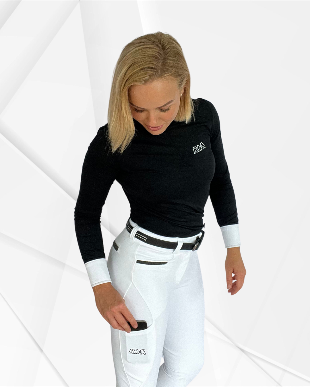Holliewood Womens Performance Breeches with Pocket