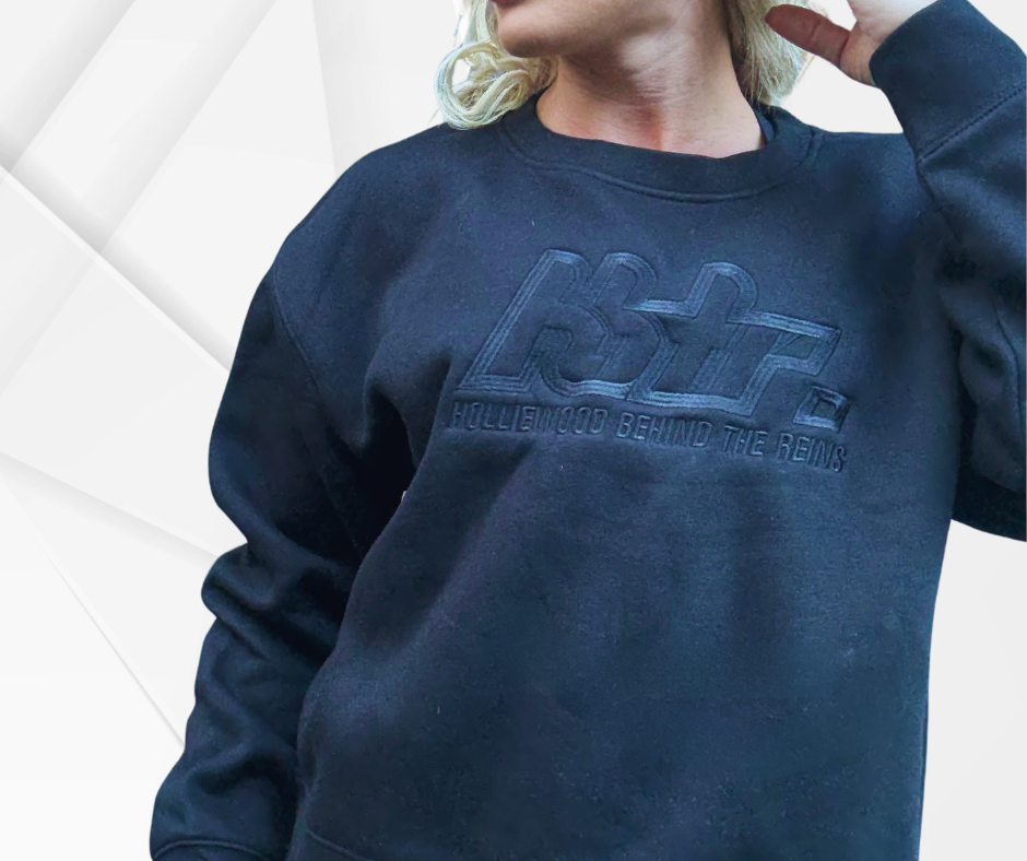 Limited Edition-Women's training Fleece Sweatshirt Solid Colour With Logo Embroidery