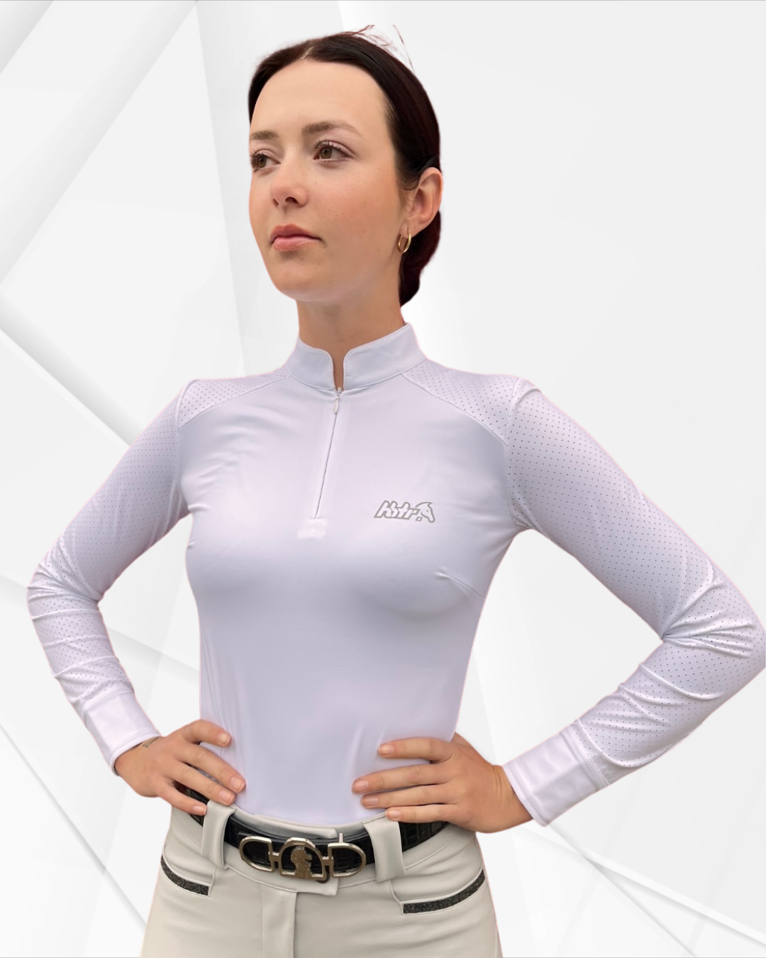 Womens Equestrian Competition long sleeve Top