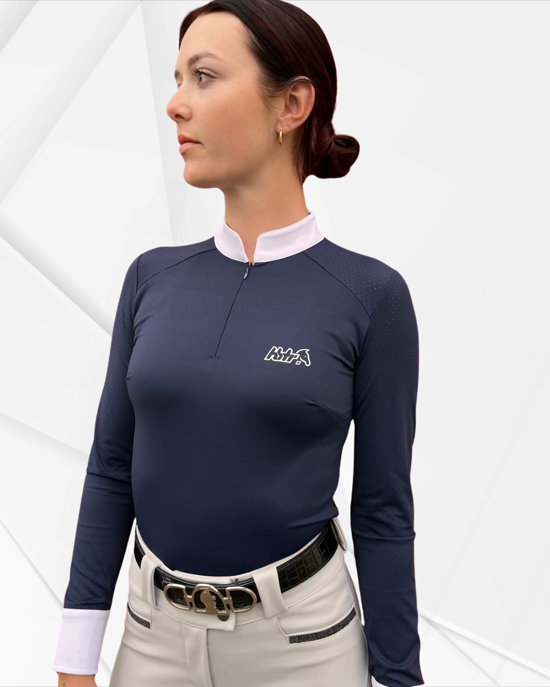 Womens Equestrian Competition long sleeve Top