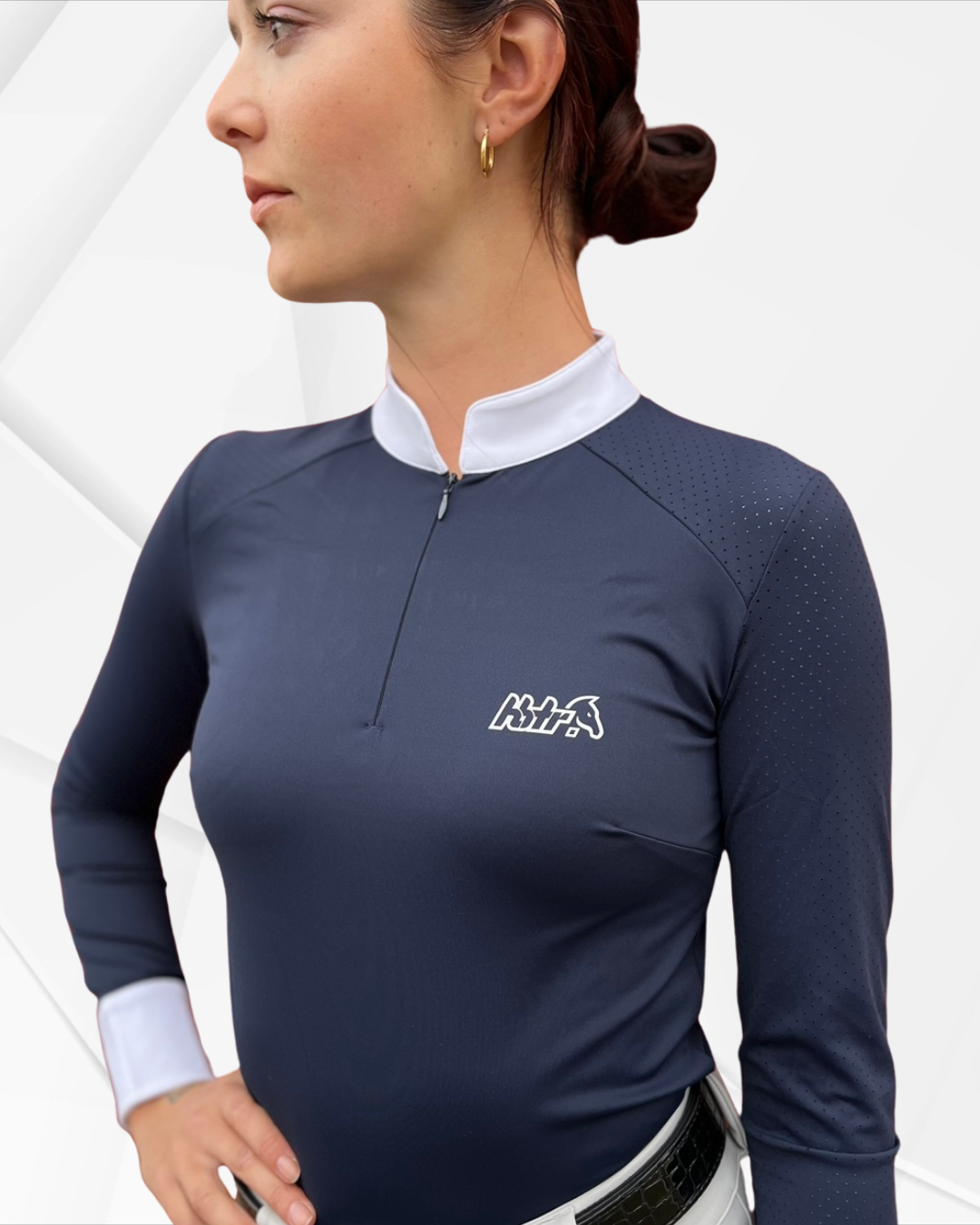 Womens Equestrian Competition long sleeve Top