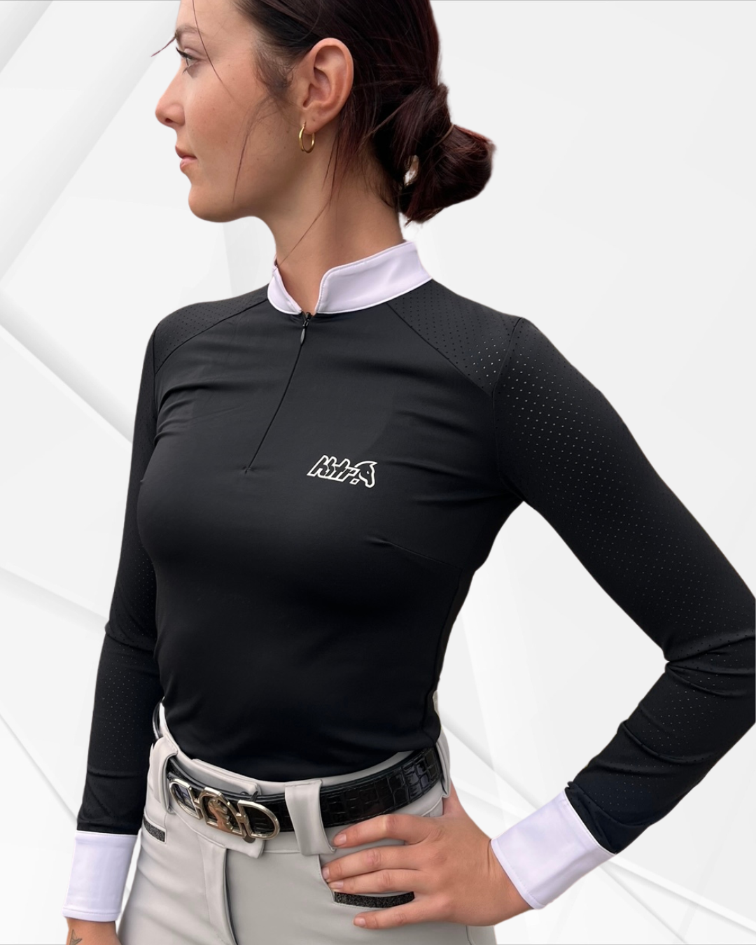 Womens Equestrian Competition long sleeve Top