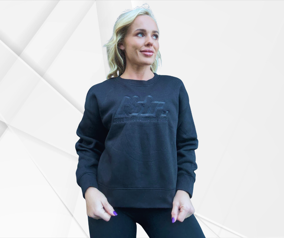 Limited Edition-Women's training Fleece Sweatshirt Solid Colour With Logo Embroidery