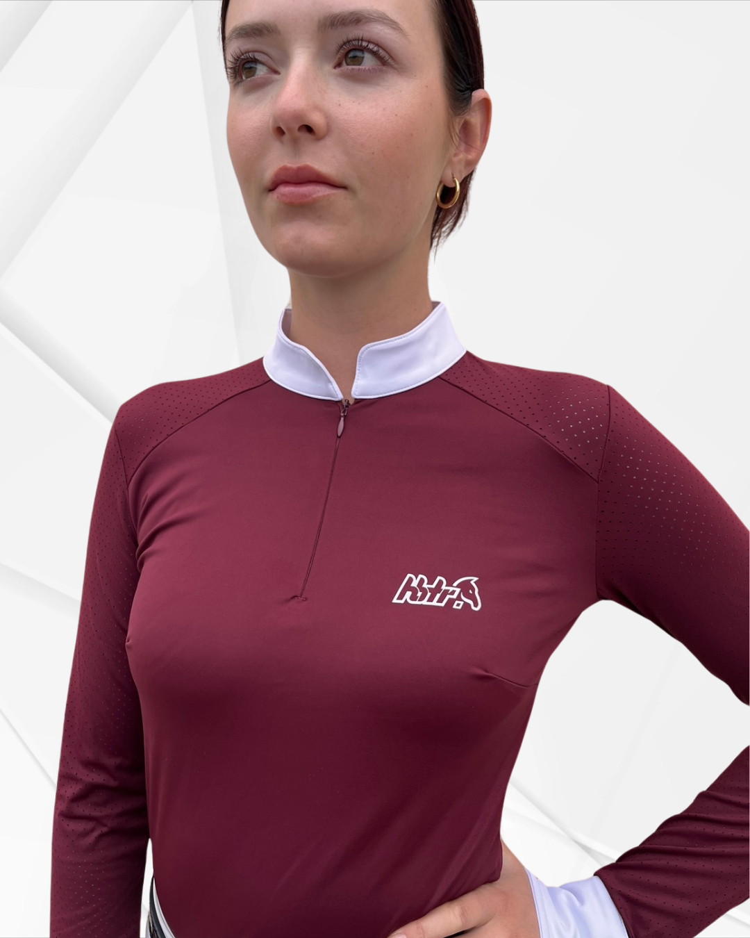 Womens Equestrian Competition long sleeve Top