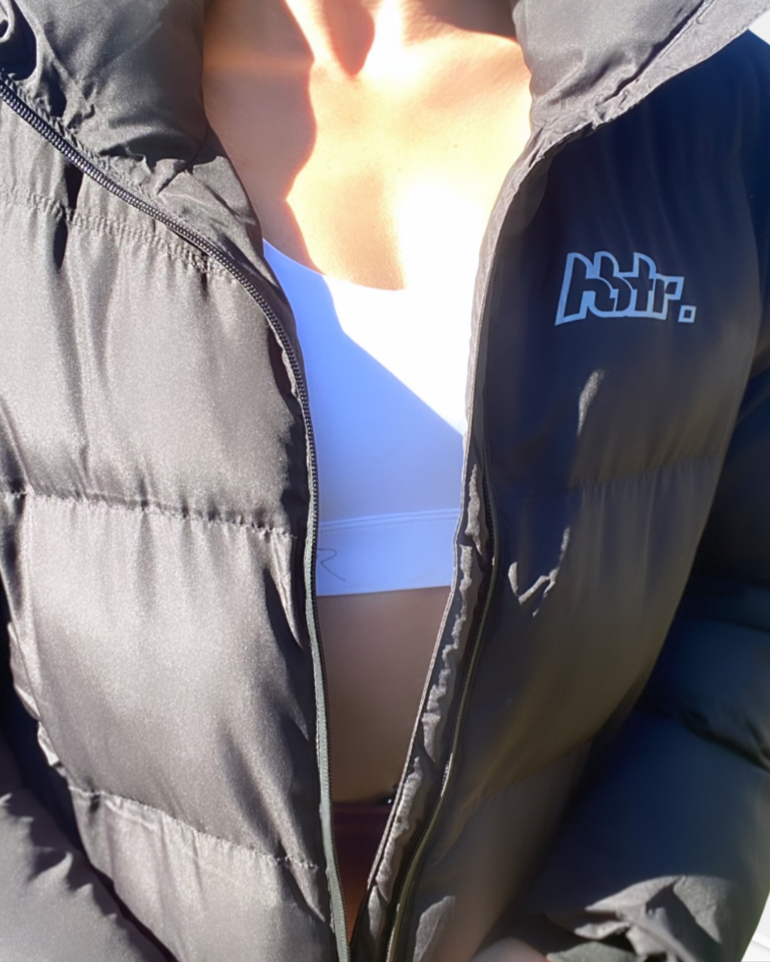 Cropped Puffer Jacket