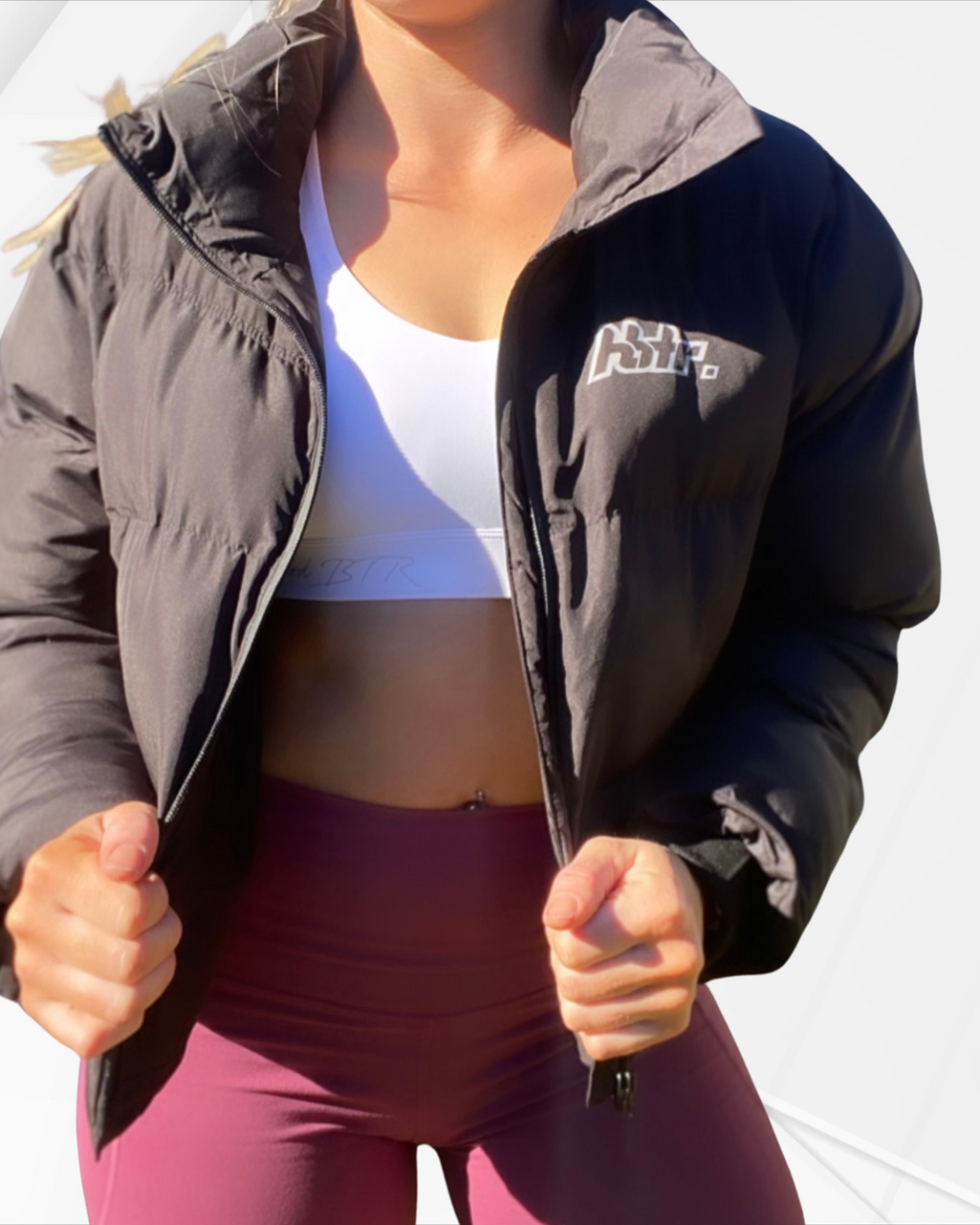 Cropped Puffer Jacket