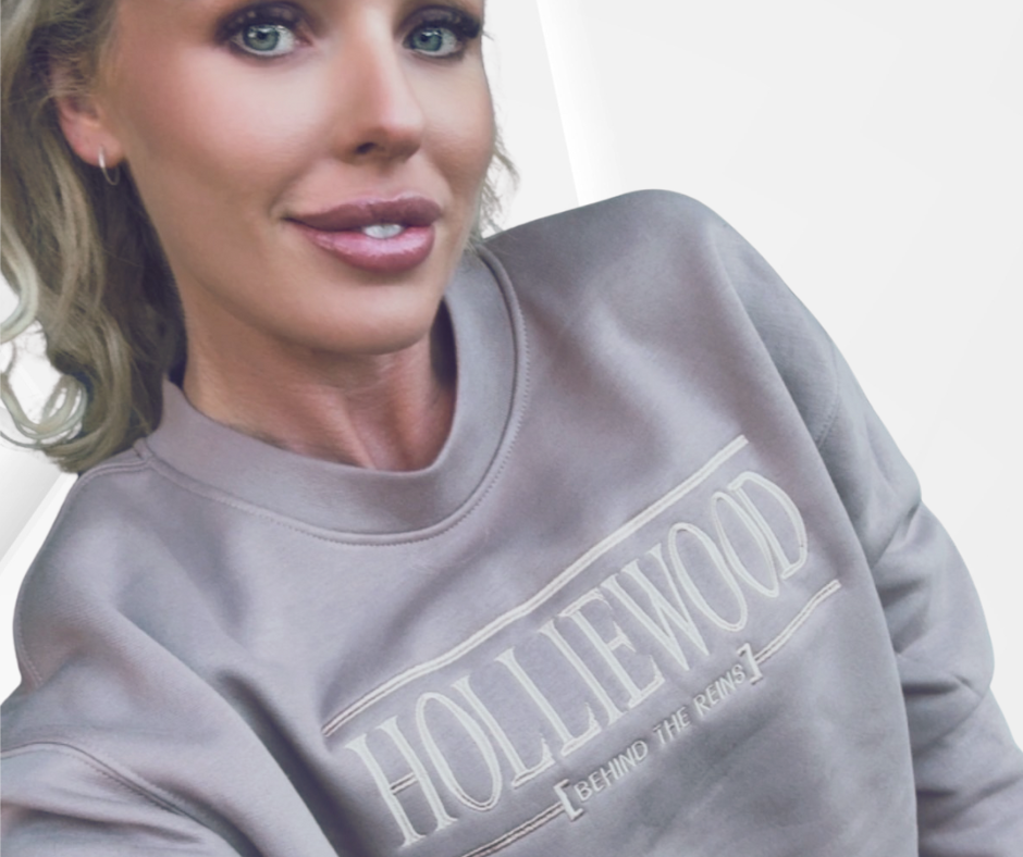 Limited Edition-Women's training Fleece Sweatshirt Solid Colour With Logo Embroidery