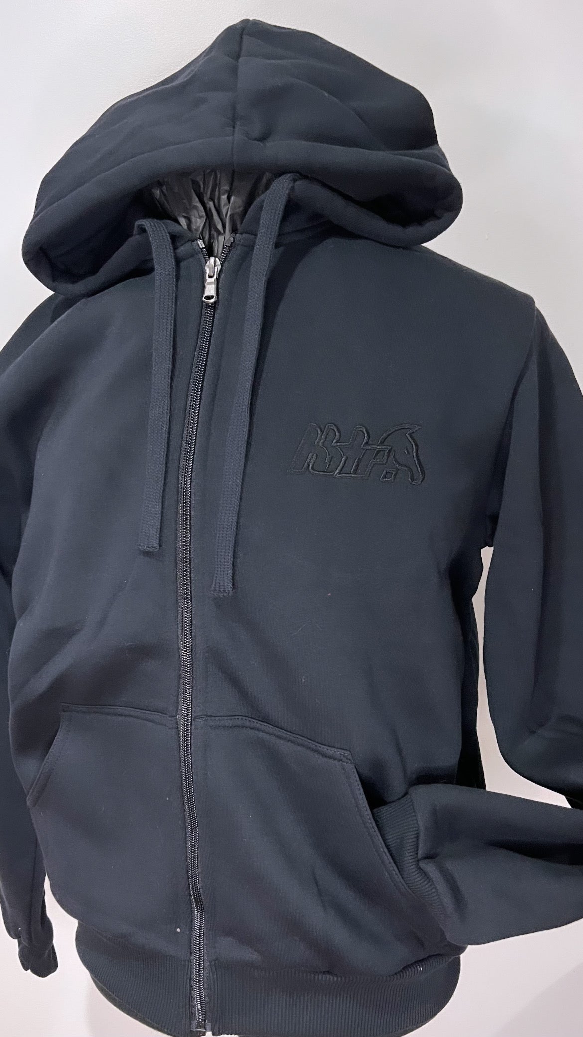 Unisex Hoodie with zip front