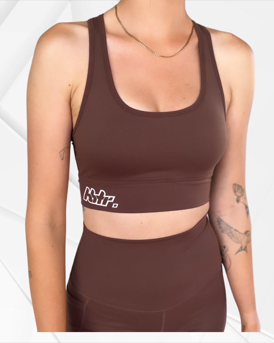 Slimline Technical "Limited Edition Colour" Ultra Soft Racer Crop Top