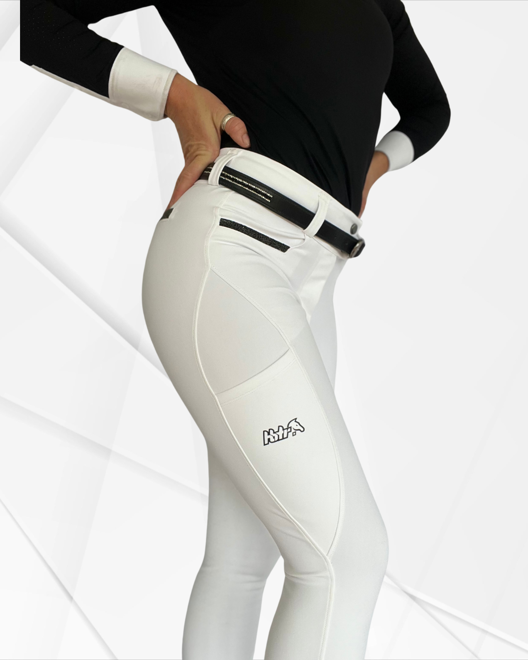 Holliewood Womens Performance Breeches with Pocket