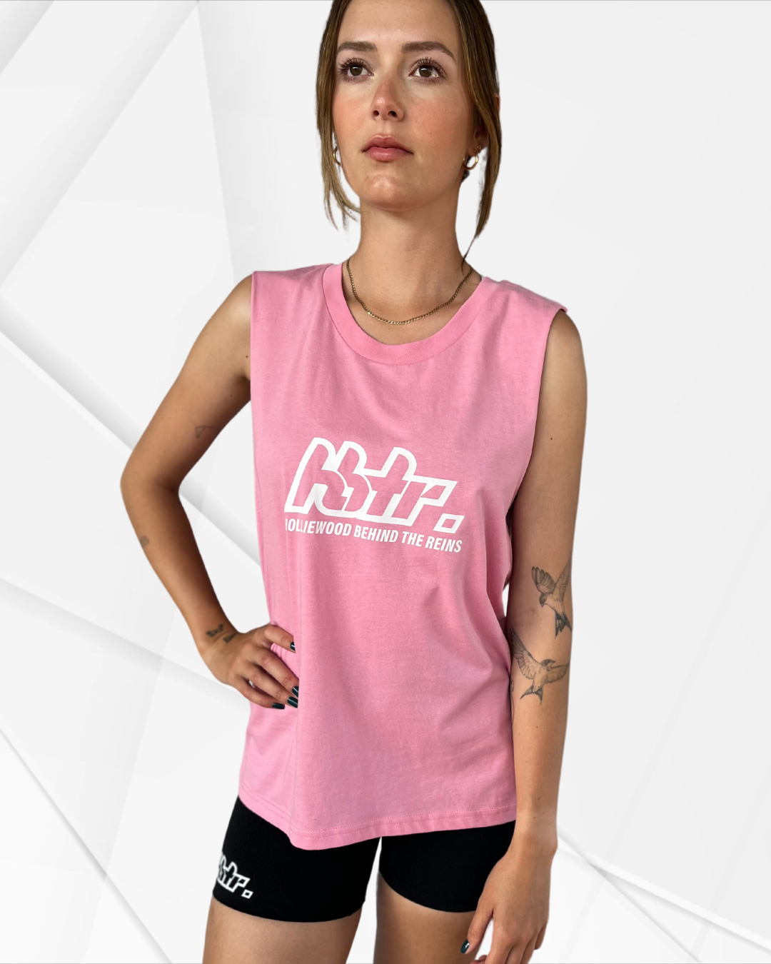 Womens Tank Dusk Pink