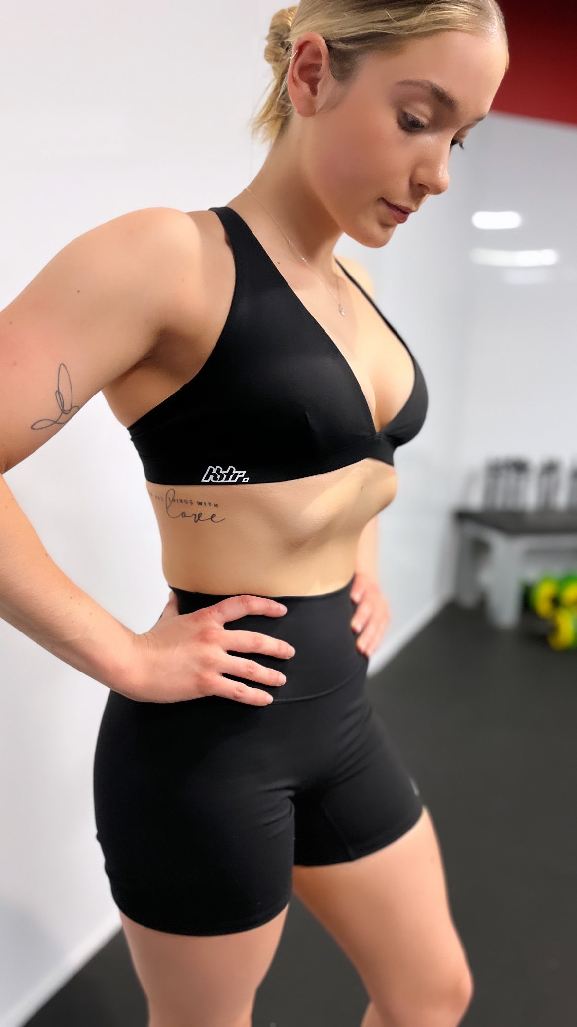 V Neck Crop Top