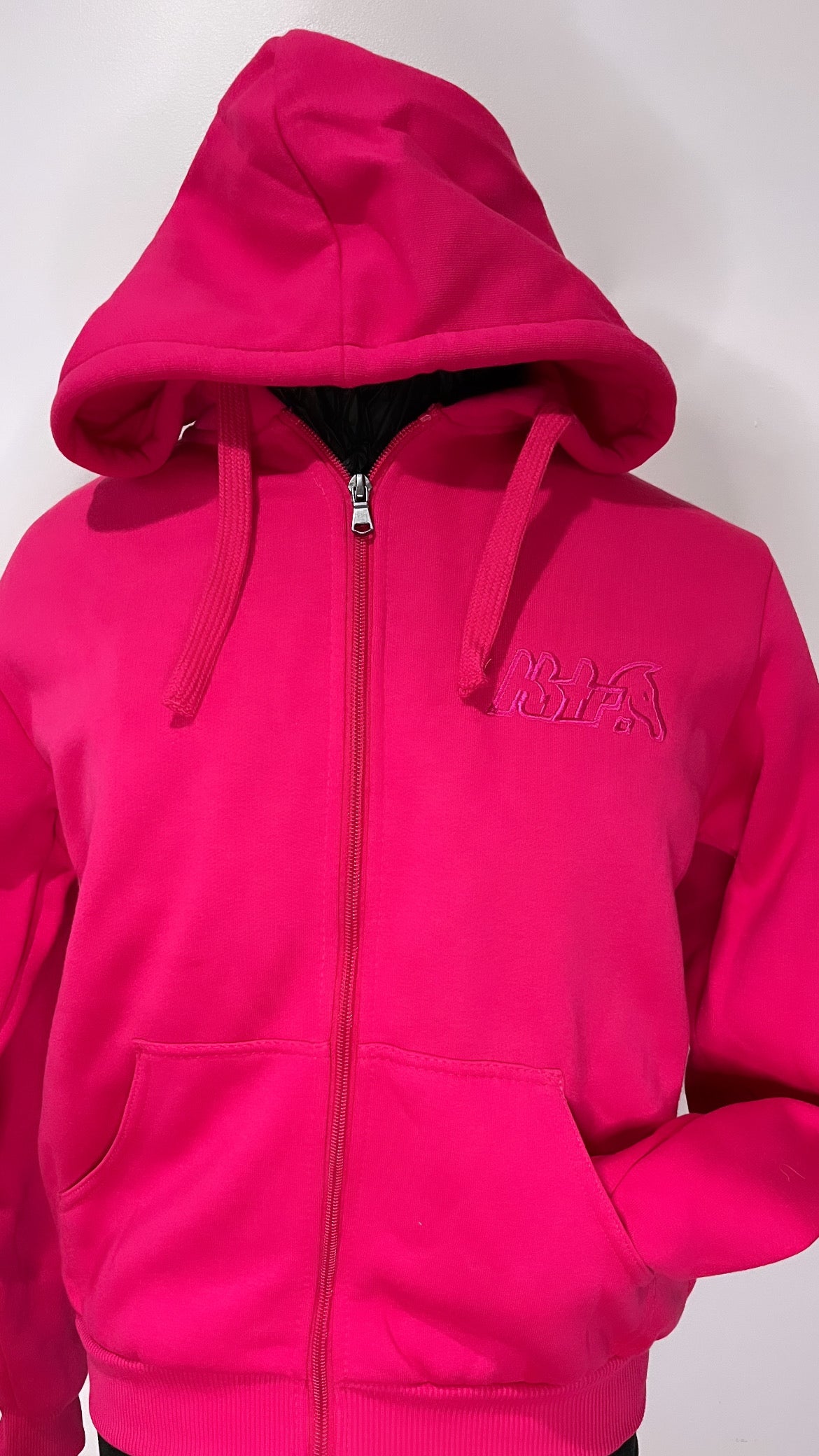 Unisex Hoodie with zip front