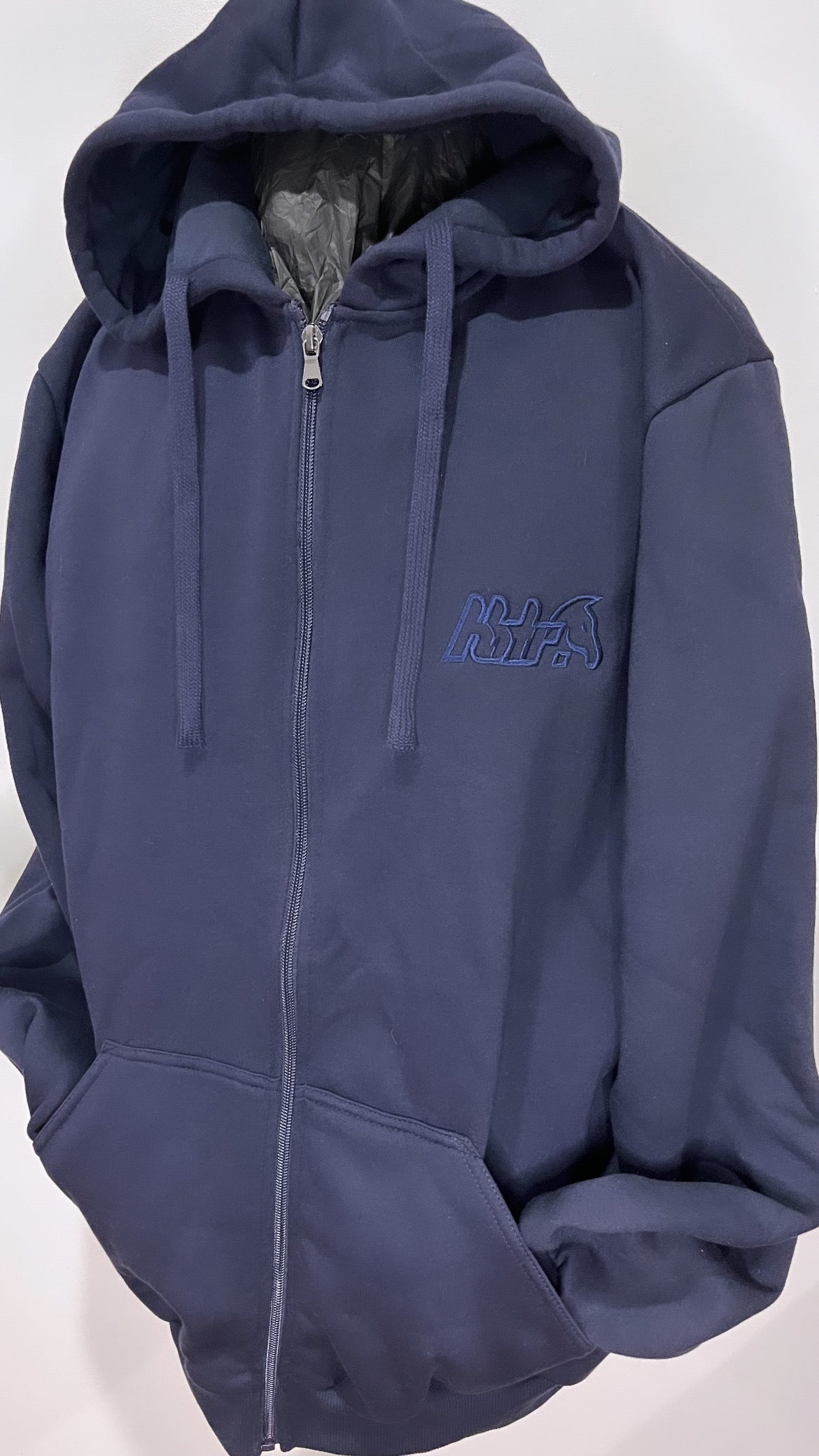 Unisex Hoodie with zip front